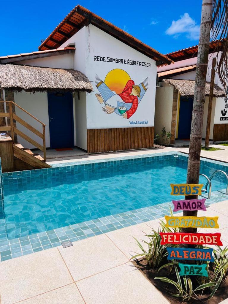 Flats Villas Litoral Sul - Praia Pontal Do Peba - Piacabucu - Al 外观 照片