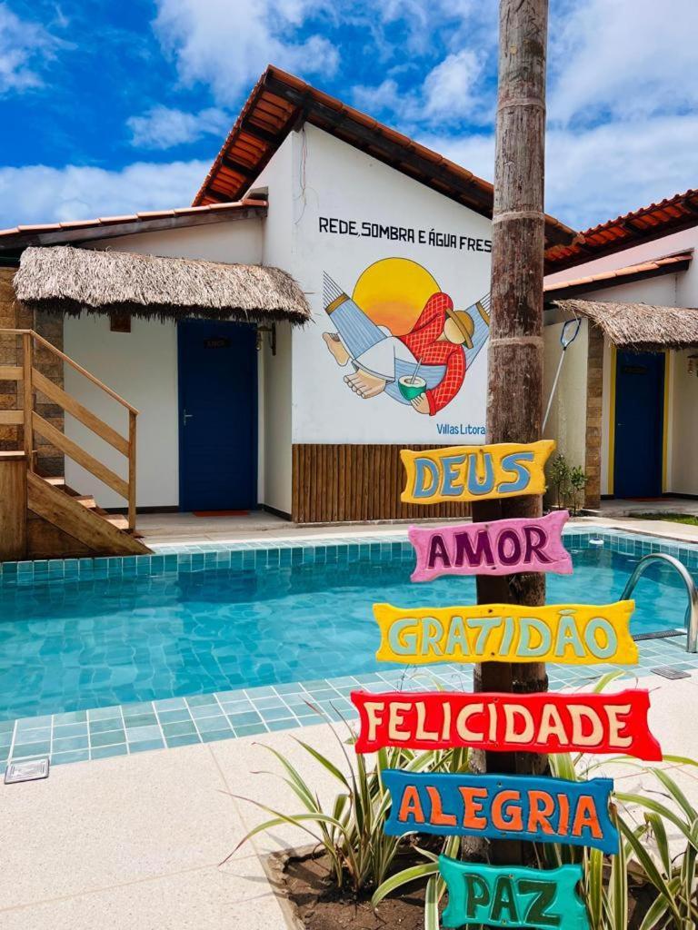 Flats Villas Litoral Sul - Praia Pontal Do Peba - Piacabucu - Al 外观 照片