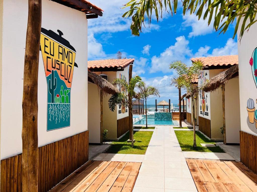 Flats Villas Litoral Sul - Praia Pontal Do Peba - Piacabucu - Al 外观 照片