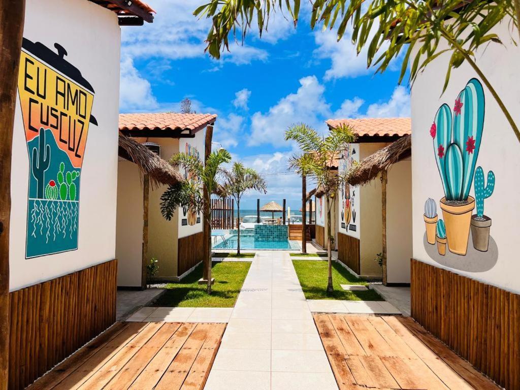 Flats Villas Litoral Sul - Praia Pontal Do Peba - Piacabucu - Al 外观 照片